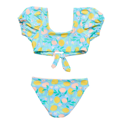 Lemon Drops Knot Front Bikini - Snapper Rock
