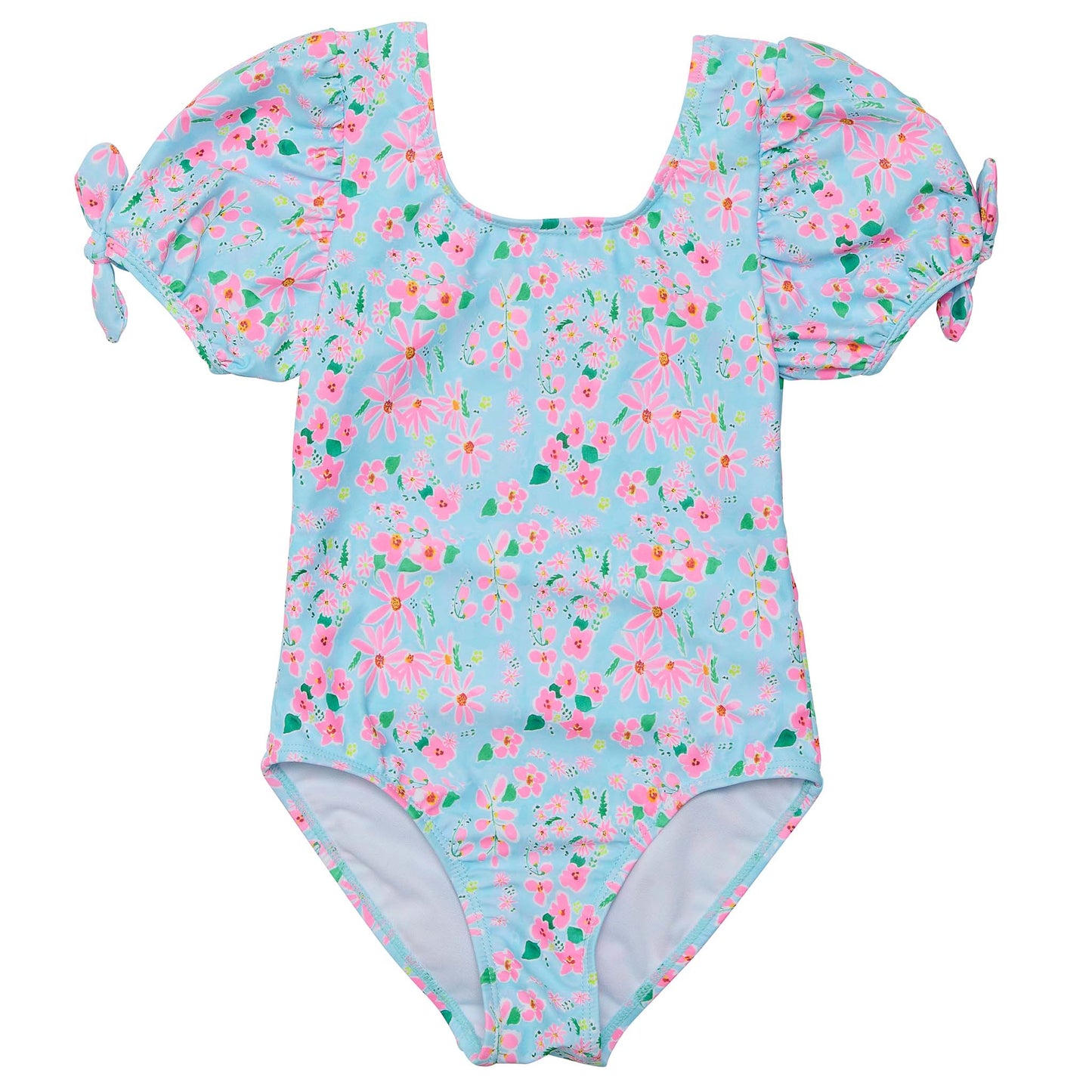 Daisy Chain Puff Sleeve Surf Suit - Snapper Rock