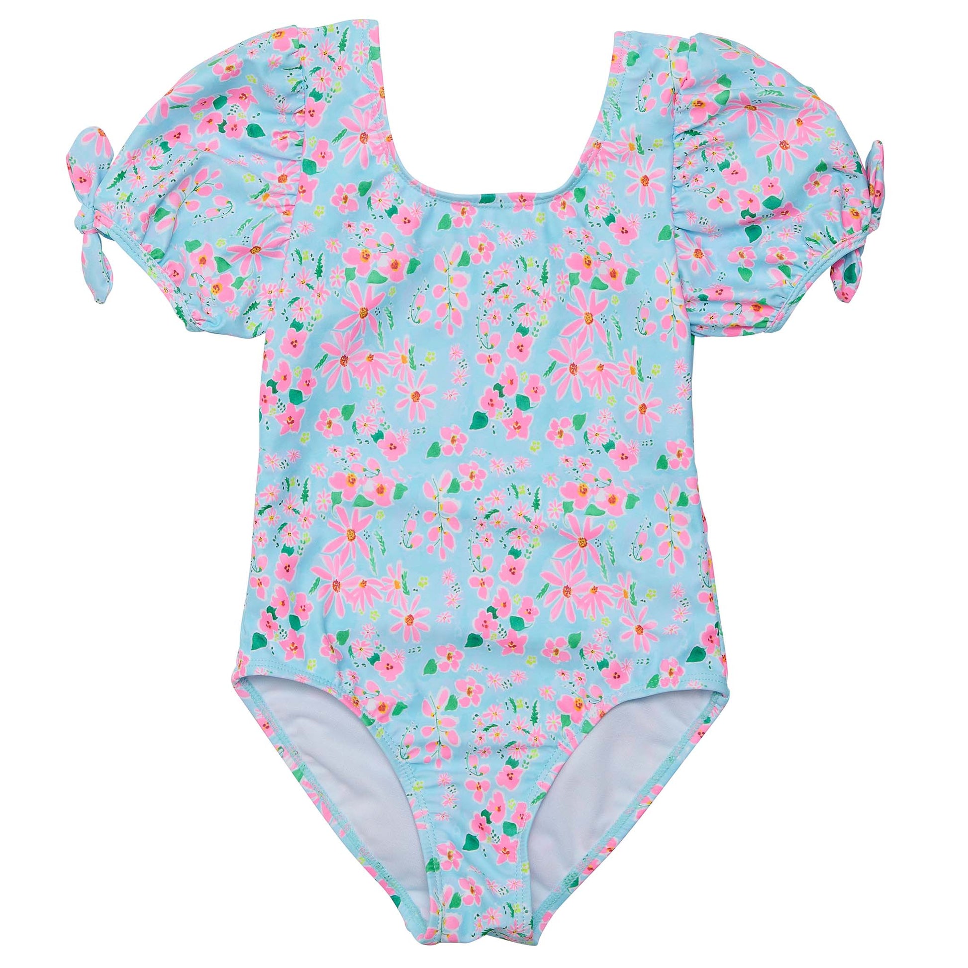 Daisy Chain Puff Sleeve Surf Suit - Snapper Rock