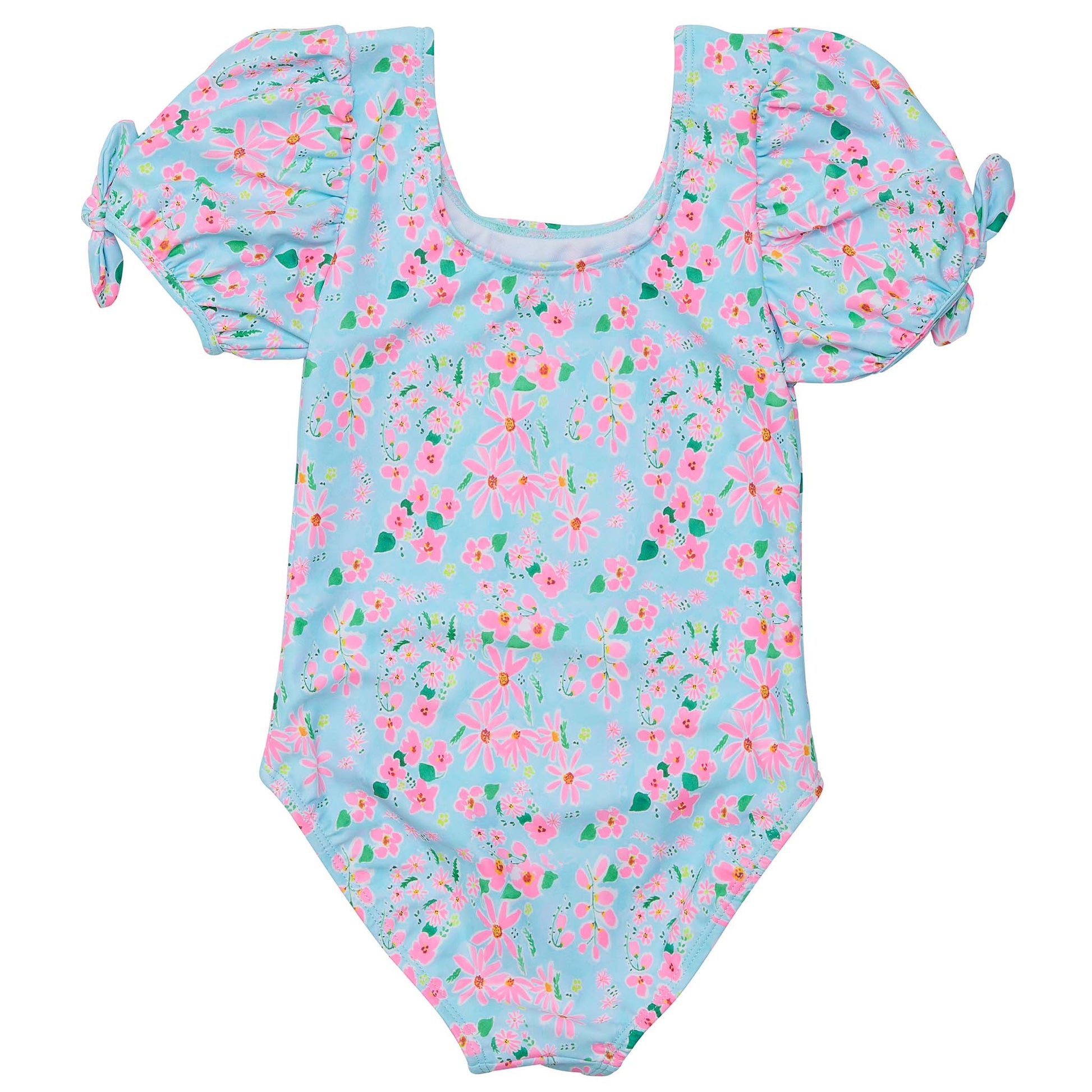 Daisy Chain Puff Sleeve Surf Suit - Snapper Rock