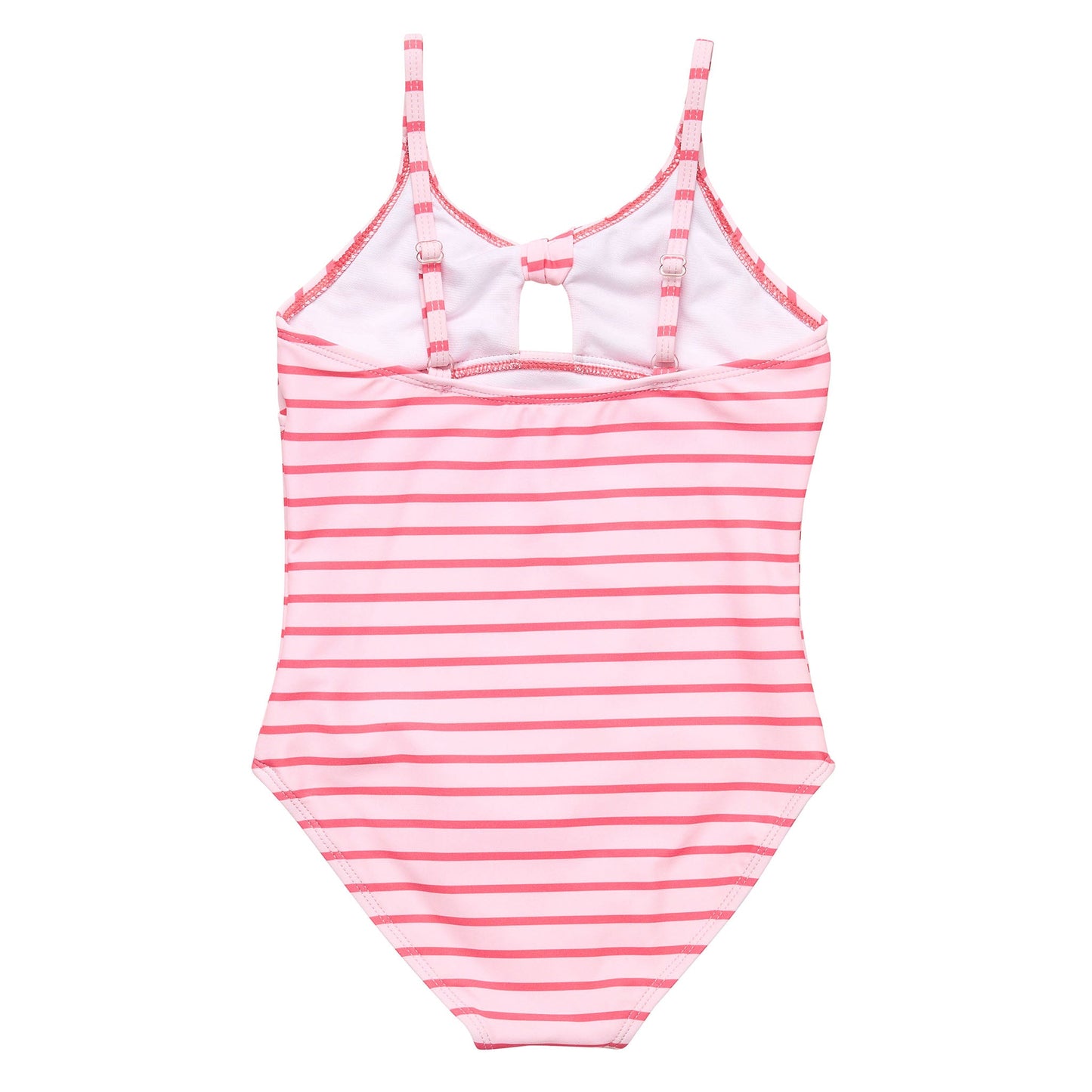 Coral Stripe Sustainable Bow Swimsuit - Snapper Rock