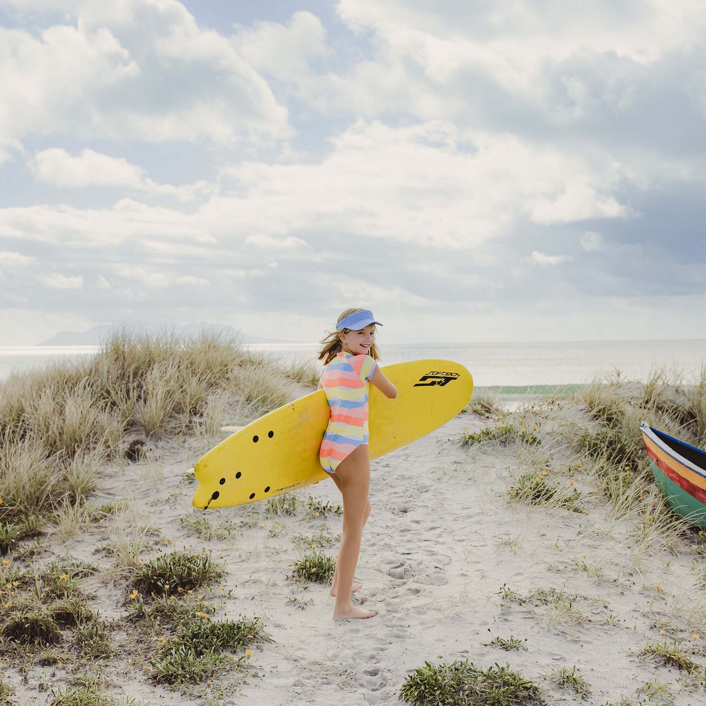 Good Vibes SS Surf Suit - Snapper Rock