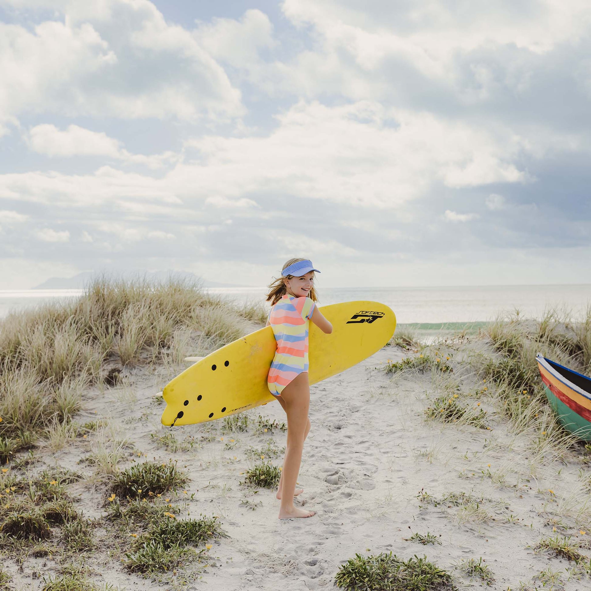Good Vibes SS Surf Suit - Snapper Rock
