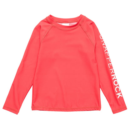 Watermelon Sustainable LS Rash Top - Snapper Rock