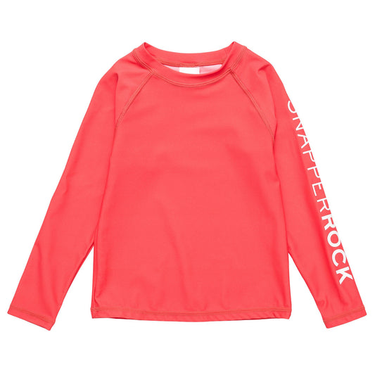 Watermelon Sustainable LS Rash Top - Snapper Rock