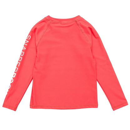 Watermelon Sustainable LS Rash Top - Snapper Rock