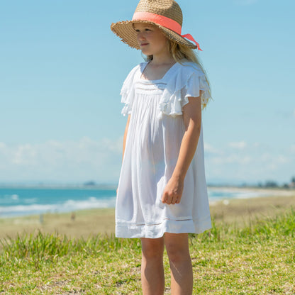 White Tassel Time Beach Dress - Snapper Rock