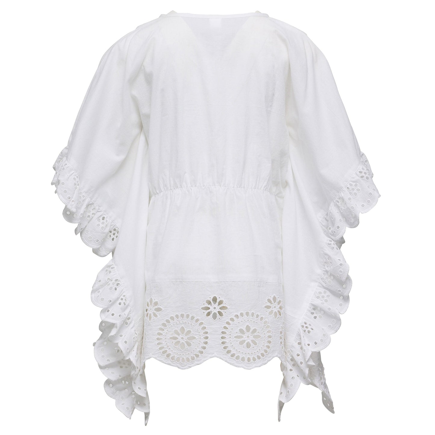 Cesci White Eyelet Cover Up - Snapper Rock