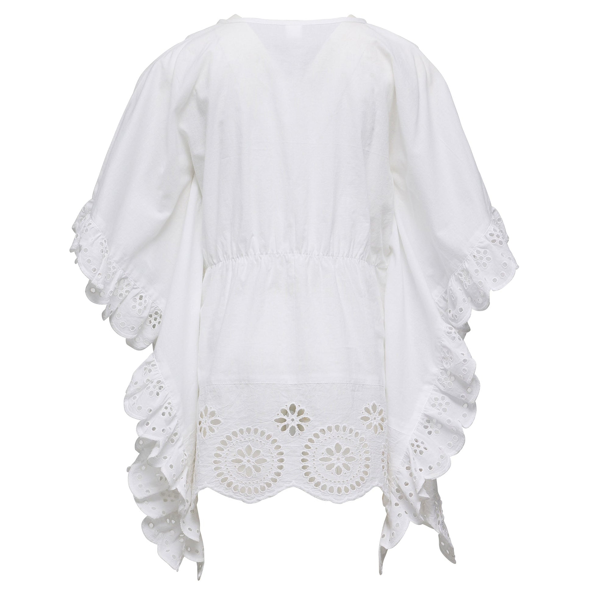 Cesci White Eyelet Cover Up - Snapper Rock