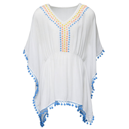 White Rainbow Spot Cover Up - Snapper Rock