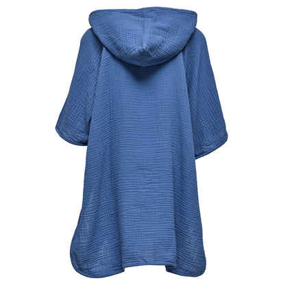 Denim Blue Beach Poncho - Snapper Rock