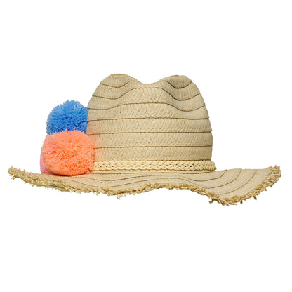 Pom Pom Sun Hat | Girls Hats - Snapper Rock