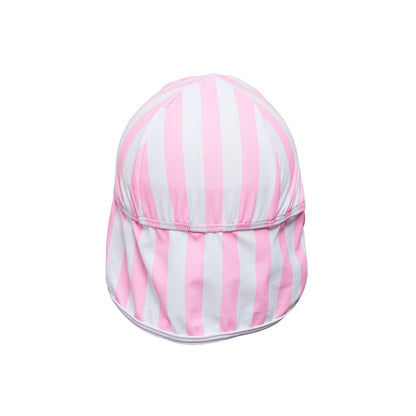 Pink Stripe Floating Flap Hat - Snapper Rock