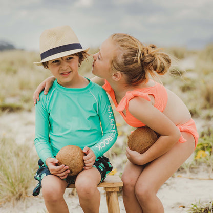 Navy Trim Fedora - Snapper Rock