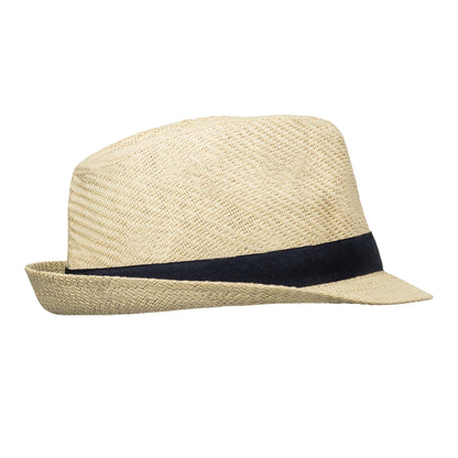 Navy Trim Fedora - Snapper Rock