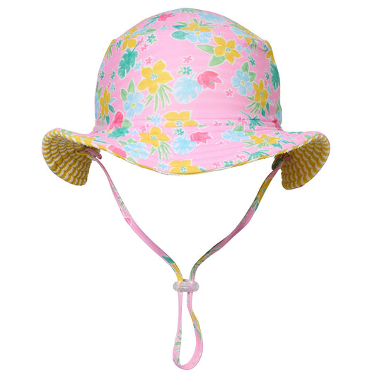 Buttercup Bloom Reversible Bucket Hat - Snapper Rock