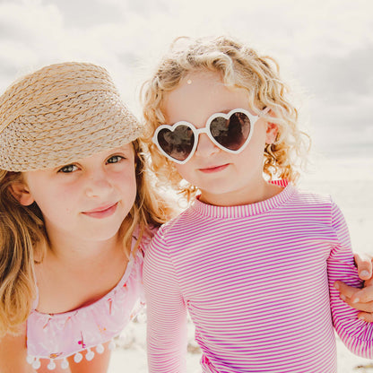 White Heart Sunglasses - Snapper Rock