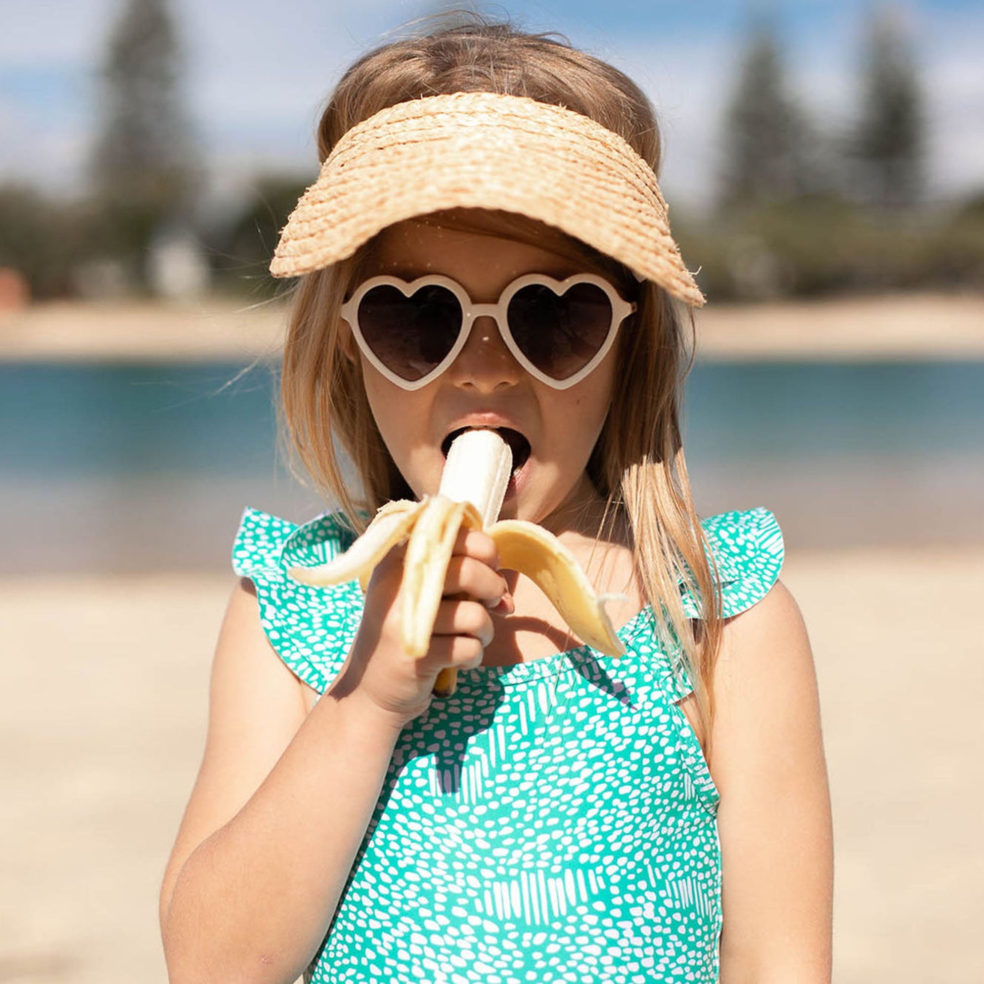 White Heart Sunglasses - Snapper Rock