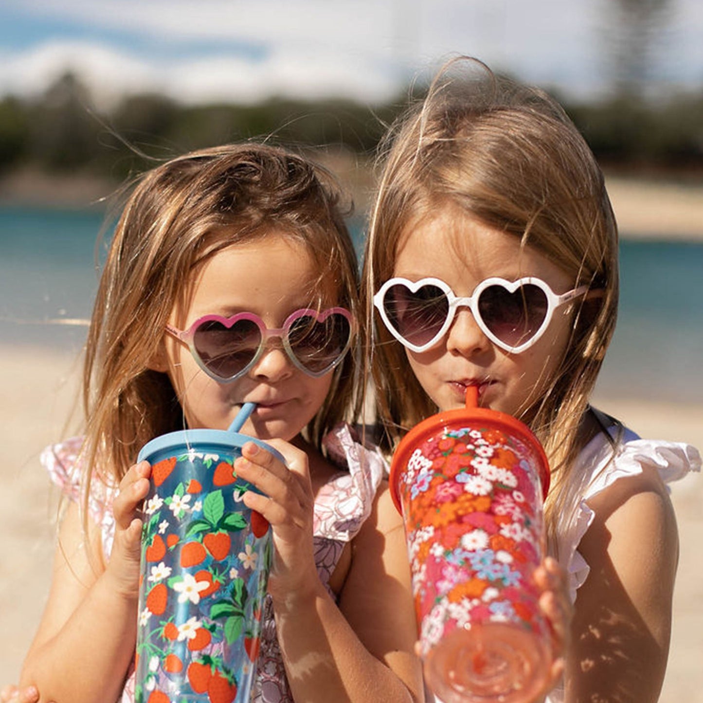 White Heart Sunglasses - Snapper Rock