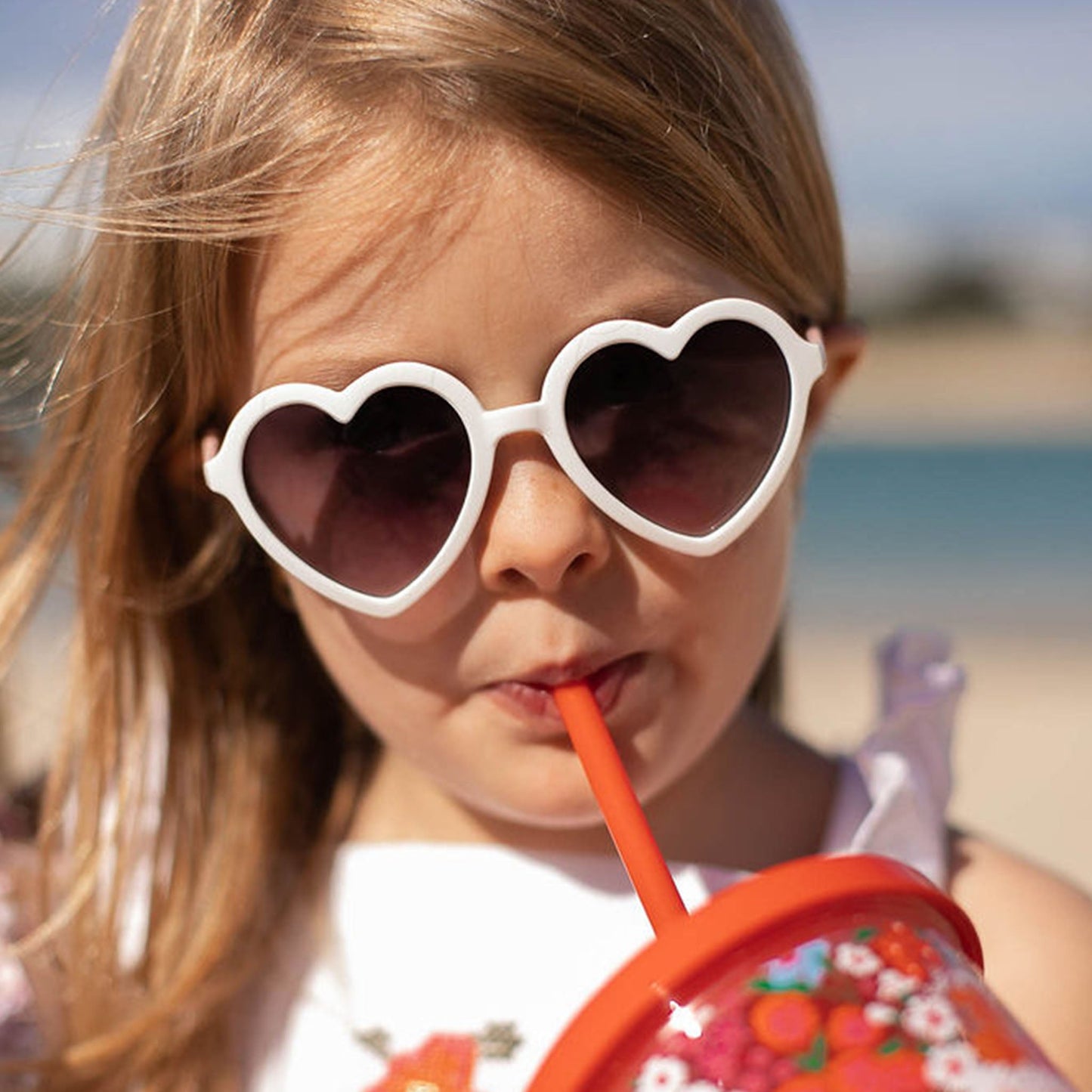 White Heart Sunglasses - Snapper Rock