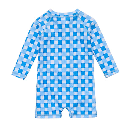 Ocean Grid LS Sunsuit - Snapper Rock
