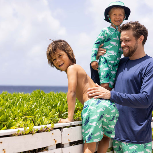Off The Hook LS Sunsuit - Snapper Rock