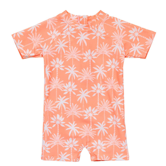 Cali Palms Recycled SS Sunsuit - Snapper Rock