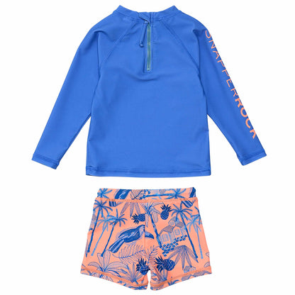 Tropicana Vacay Sustainable LS Set - Snapper Rock