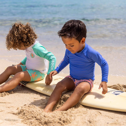 Tropicana Vacay Sustainable LS Set - Snapper Rock