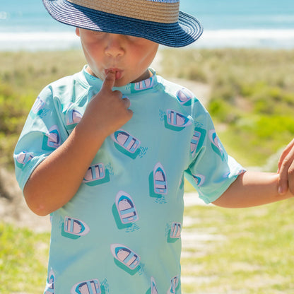 Float Your Boat SS Baby Set - Snapper Rock