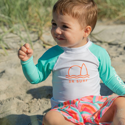 Geo Melon Sustainable LS Baby Set - Snapper Rock