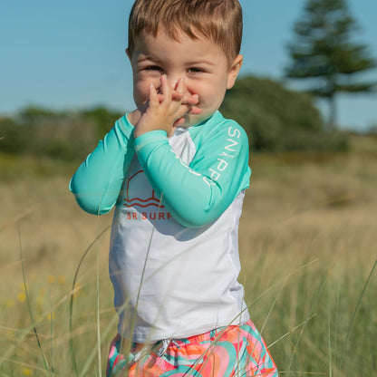 Geo Melon Sustainable LS Baby Set - Snapper Rock