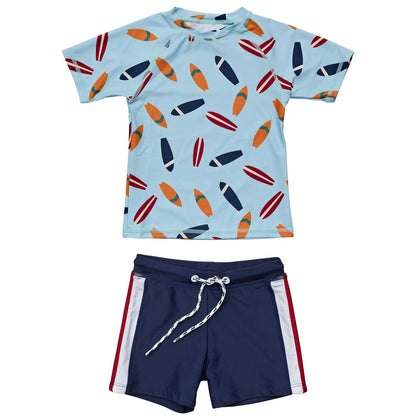 Retro Surf SS Baby Set - Snapper Rock