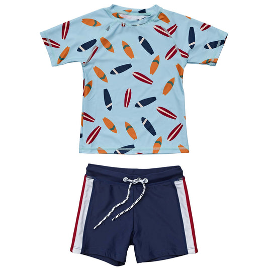 Retro Surf SS Baby Set - Snapper Rock