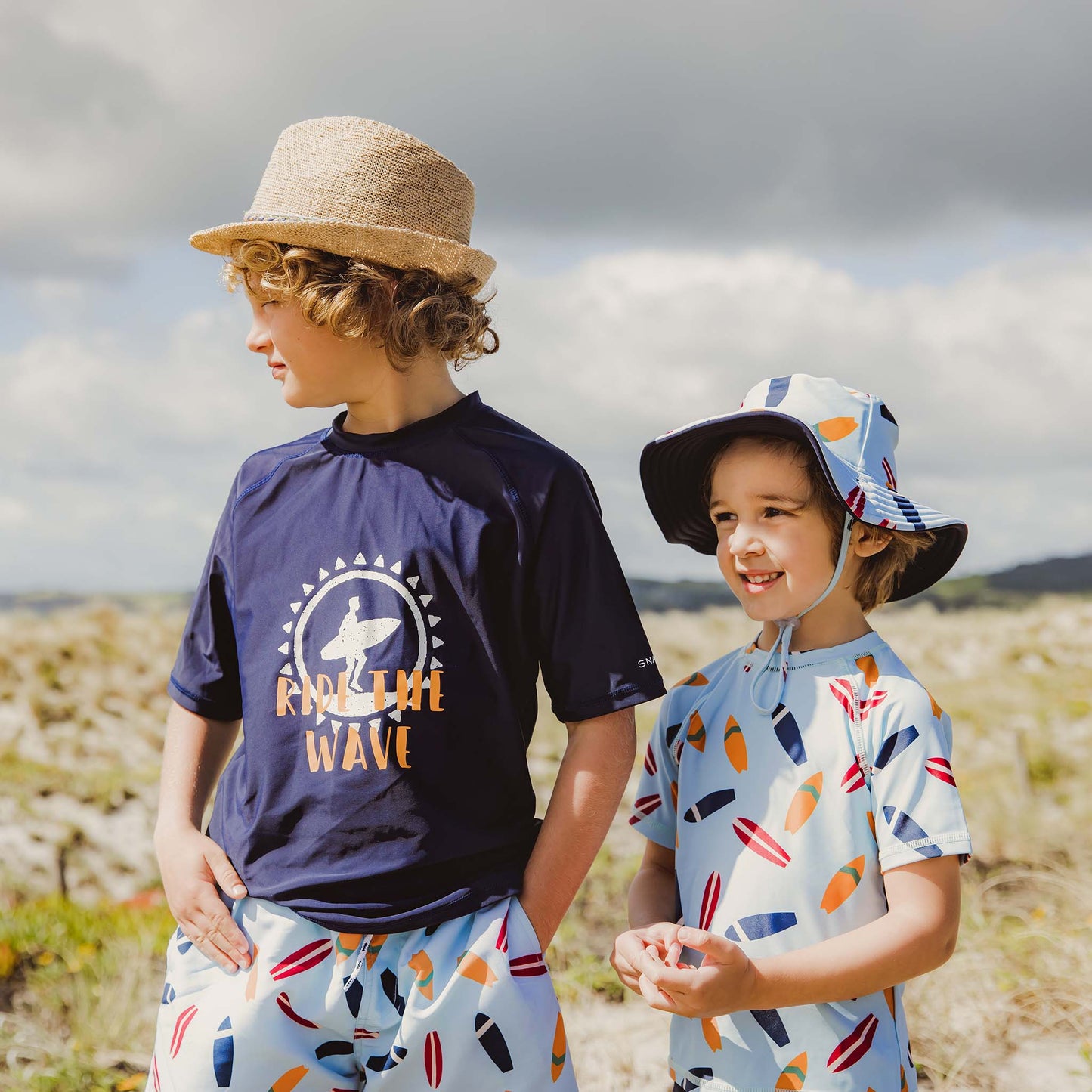 Retro Surf SS Baby Set - Snapper Rock