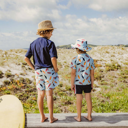 Retro Surf SS Baby Set - Snapper Rock