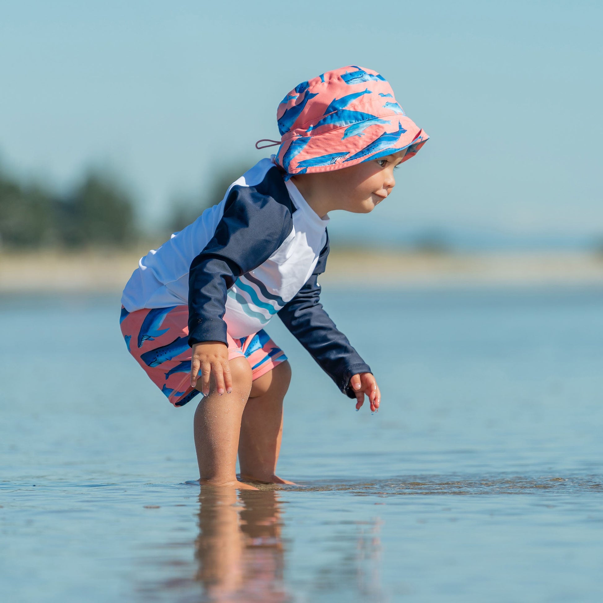 Whale Tail Bucket Hat - Snapper Rock