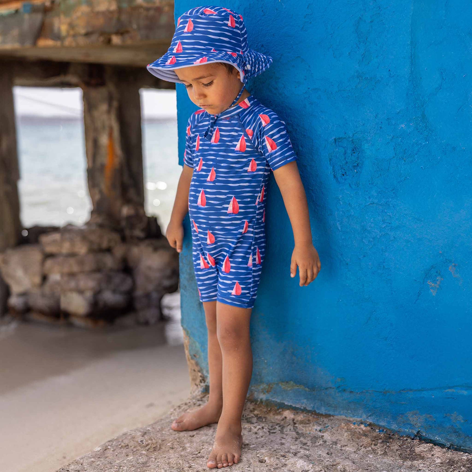 Sailboat Rock Reversible Bucket Hat - Snapper Rock