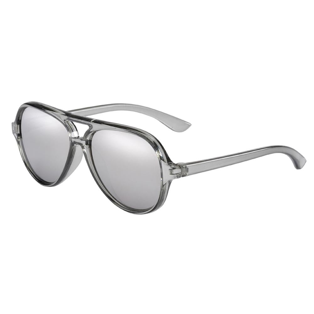 Stanley Crystal Grey Aviator Sunglasses - Snapper Rock