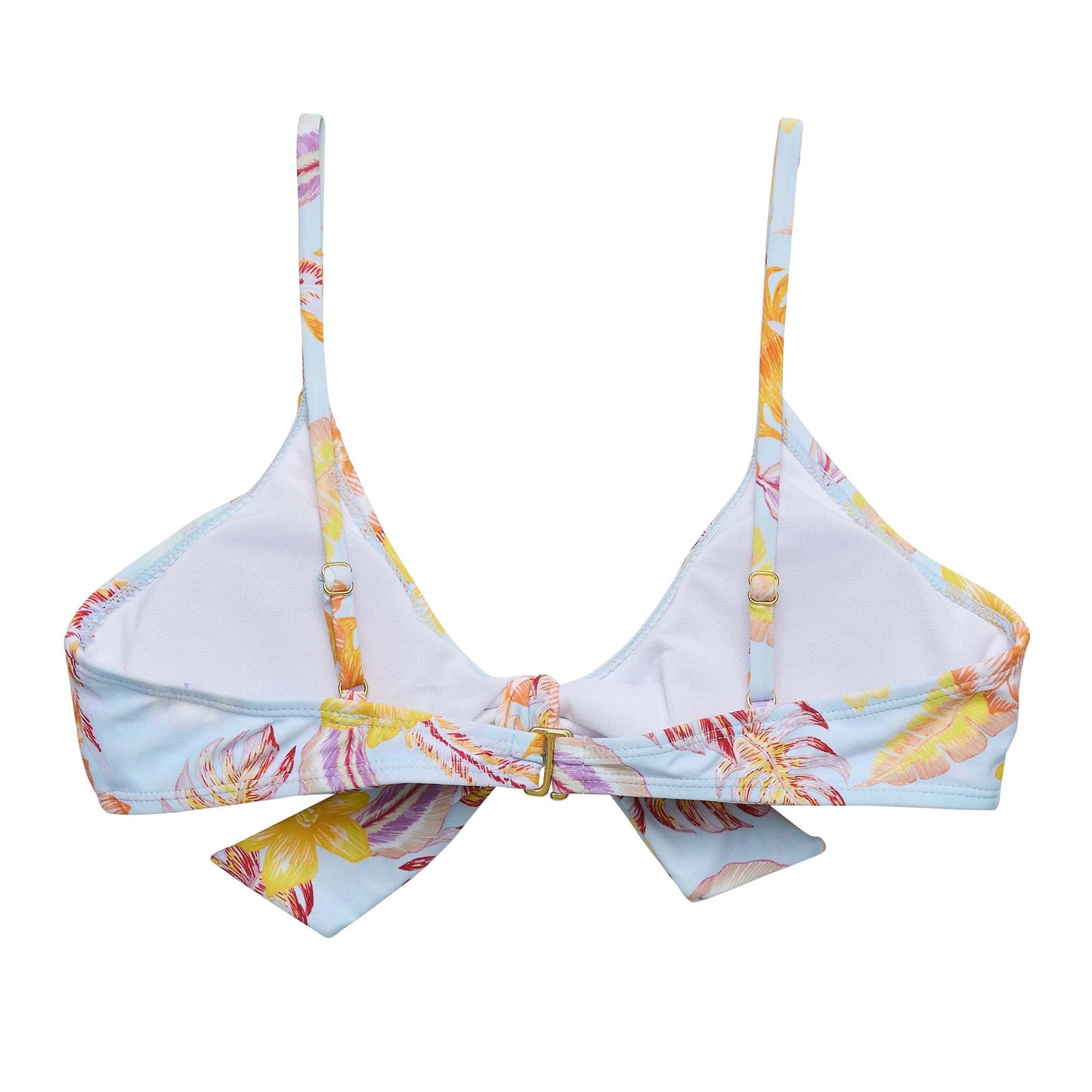 Ladies Boho Tropical Sustainable Bikini Top - Snapper Rock