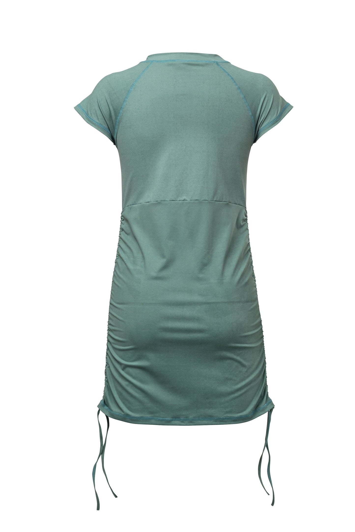 Ladies Sage Ruched SS Swim Dress - FINAL SALE - Snapper Rock