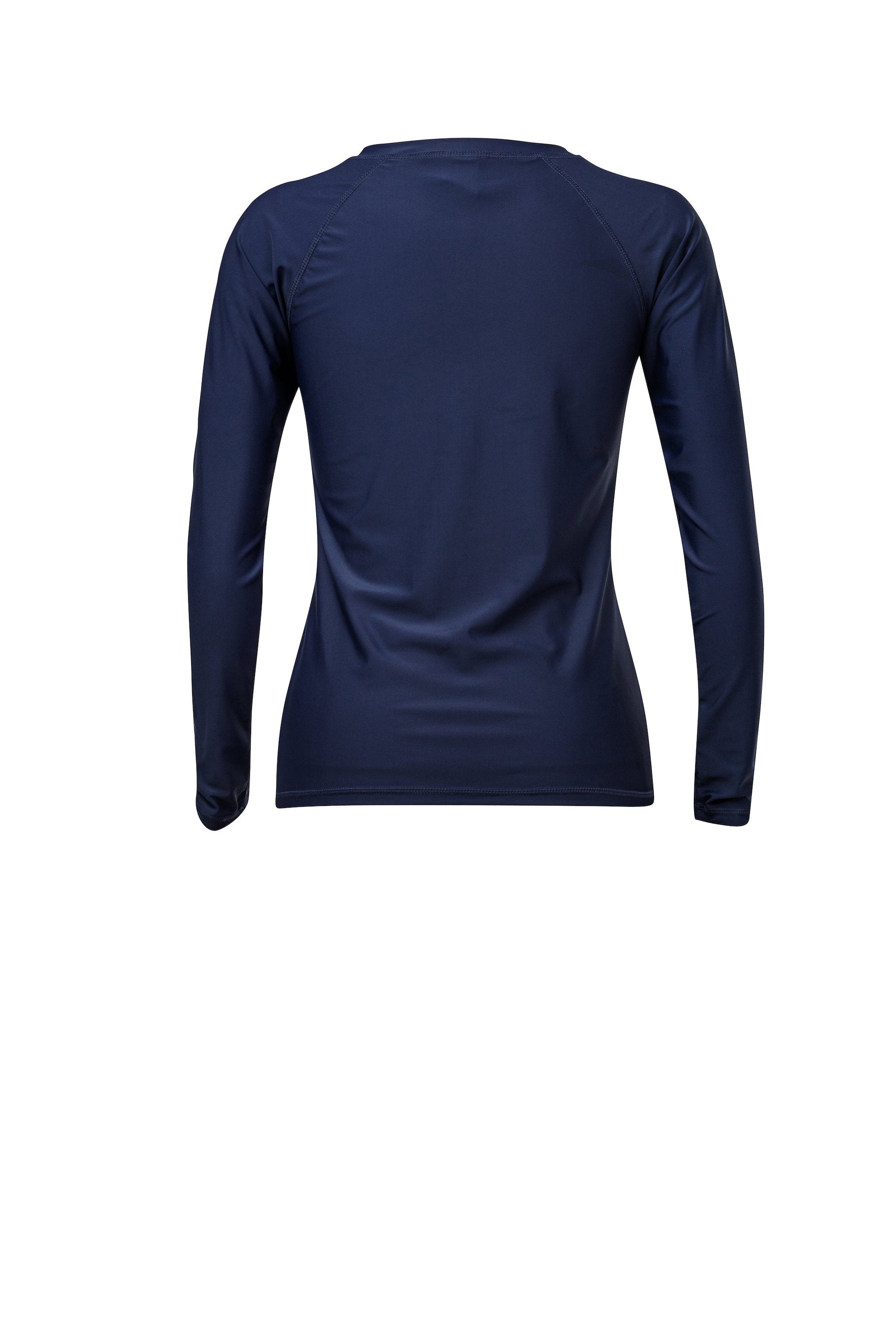 Ladies Navy 1/2 Zip LS Rash Top - Snapper Rock