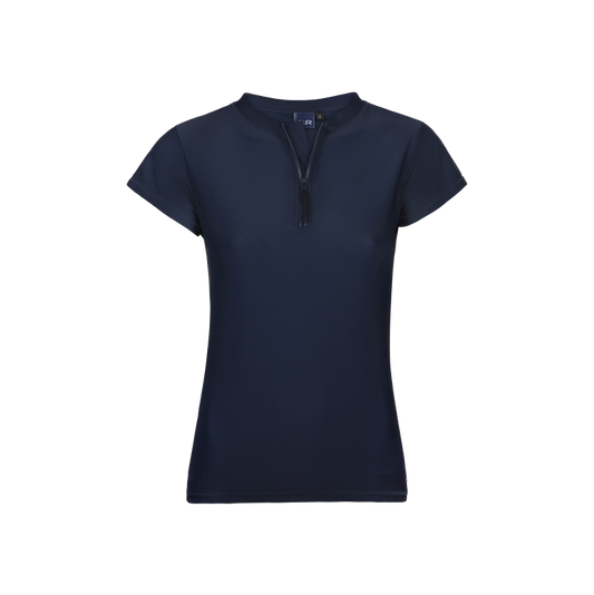 Womens Capri Short Sleeve Rash Top - Snapper Rock