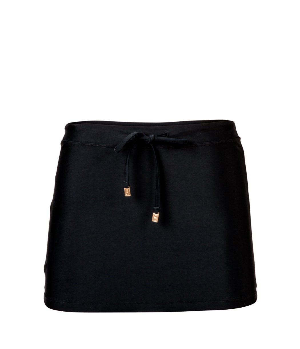 Ladies Black Swim Skirt - Snapper Rock