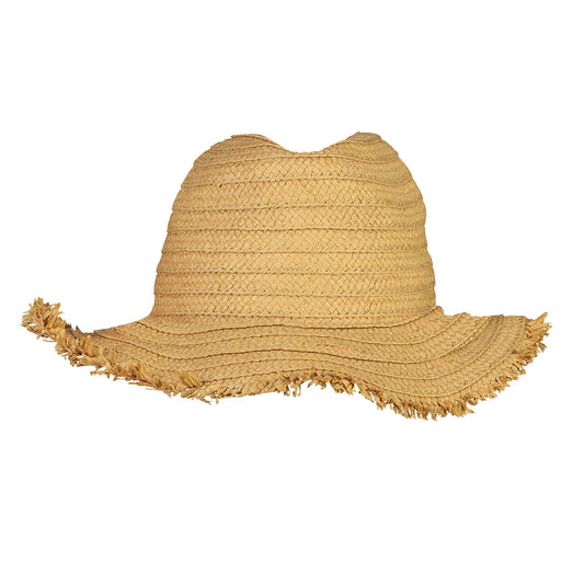 Ladies Fringe Straw Hat - Snapper Rock