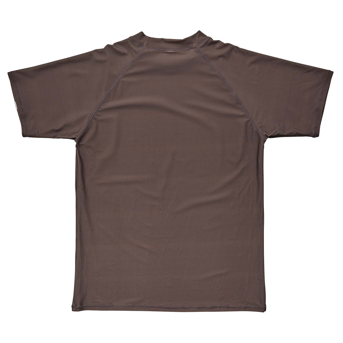Mens Chocolate Sustainable SS Rash Top - Snapper Rock