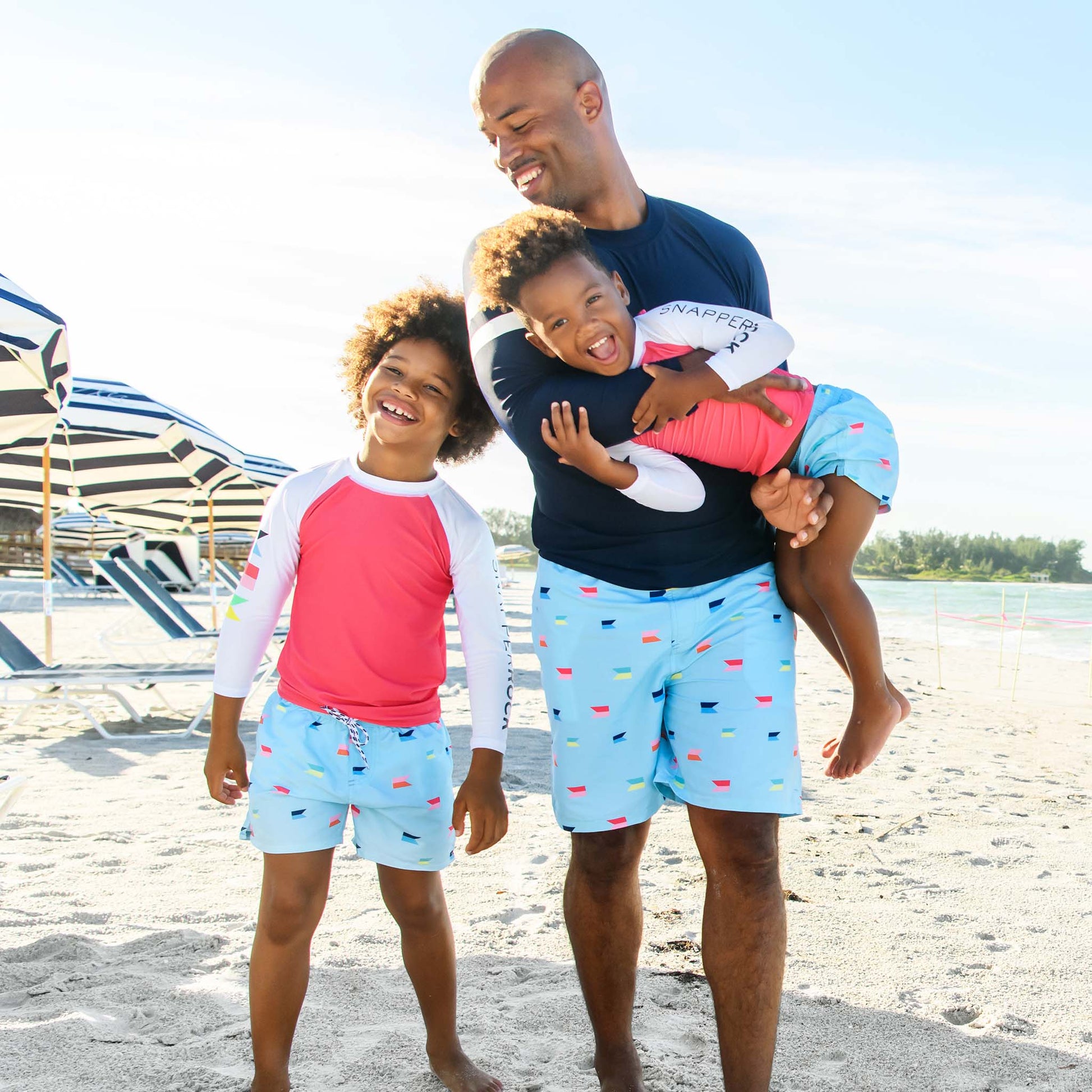 Men's Sustainable Navy Long Sleeve Rash Top - Snapper Rock
