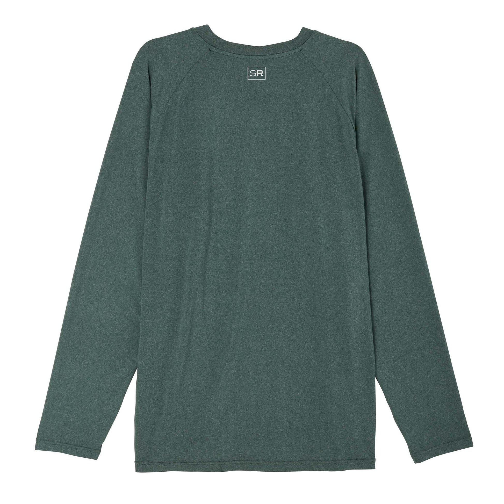 Mens Kiwi Green LS Outbound Tee - Snapper Rock