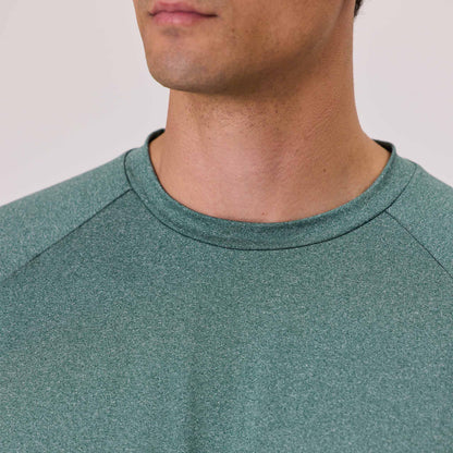 Mens Kiwi Green LS Outbound Tee - Snapper Rock