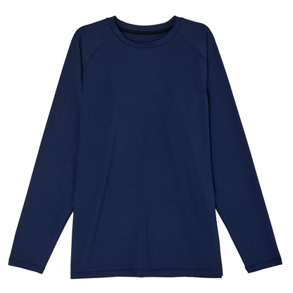 Mens Heritage Navy LS Outbound Tee - Snapper Rock
